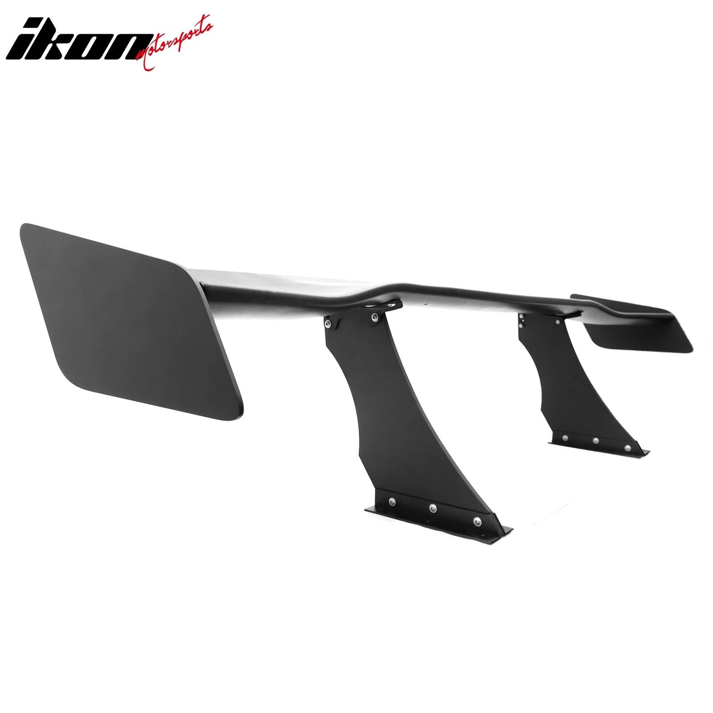 Universal 57'' GT Trunk Spoiler V1 Brackets V4B Legs + V4D Plates ABS