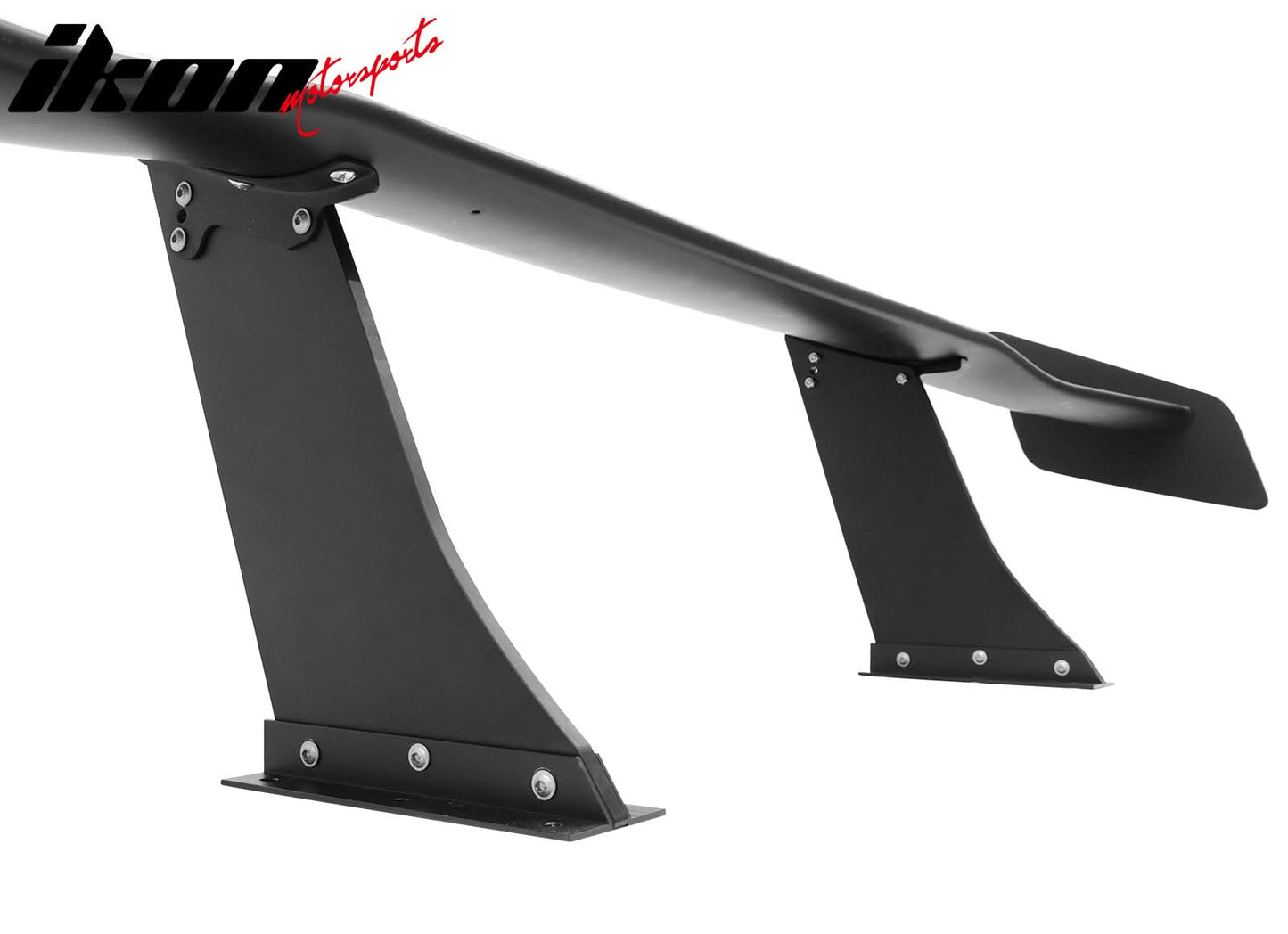 Universal 57'' GT Trunk Spoiler V1 Brackets V4C Legs + V4D Plates ABS