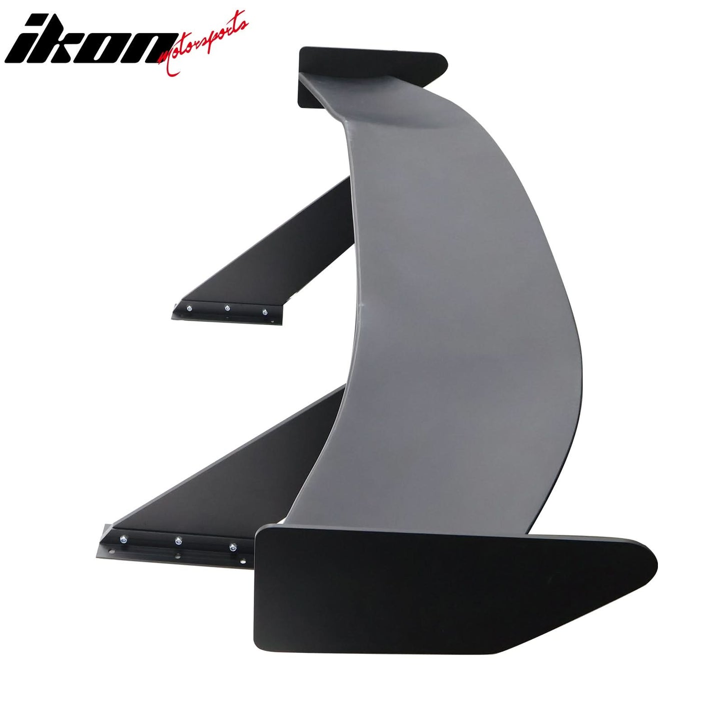 Universal 57'' GT Trunk Spoiler V1 Brackets V4D Legs + V4A Plates ABS