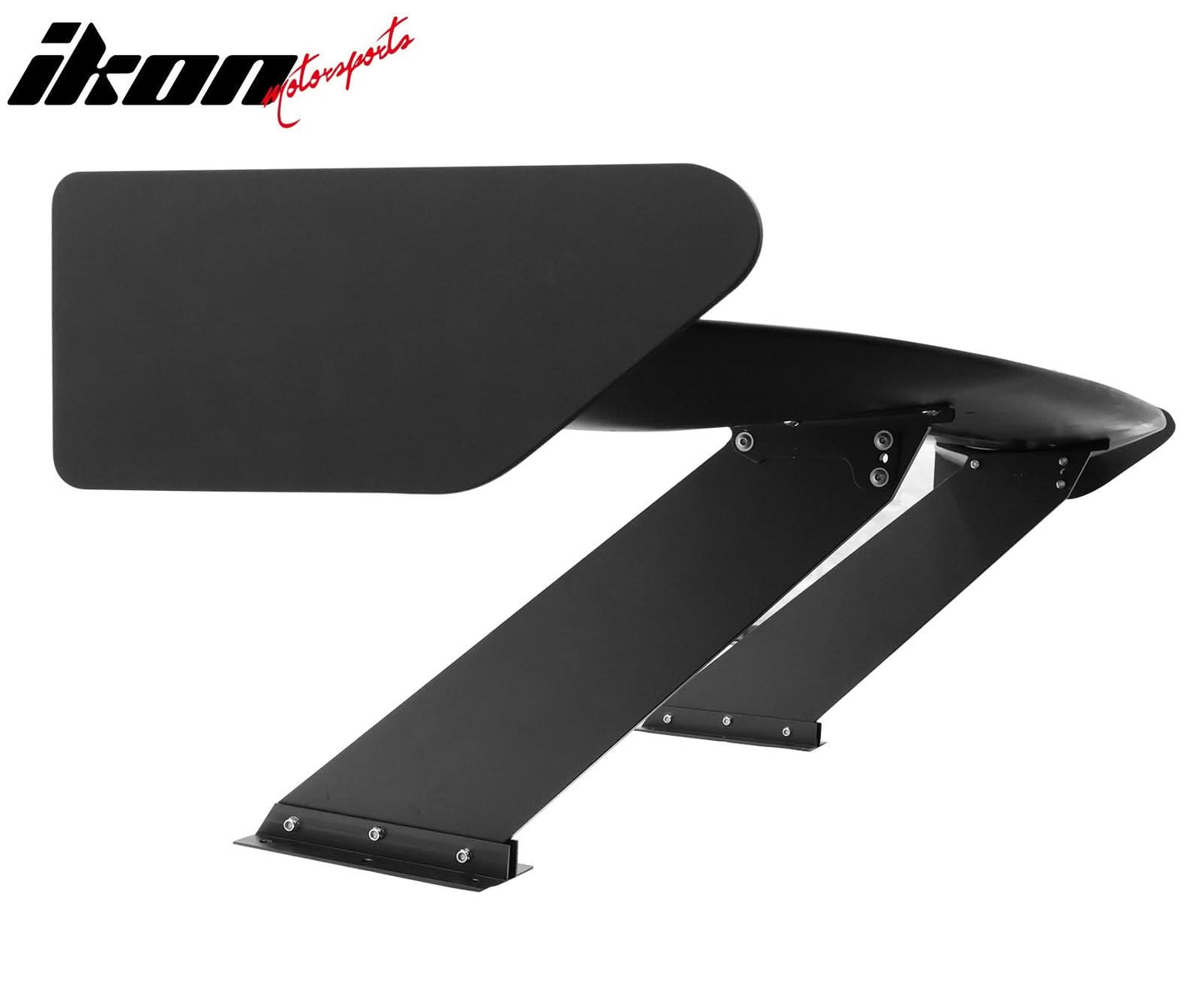 Universal 57'' GT Trunk Spoiler V1 Brackets V4D Legs + V4A Plates ABS