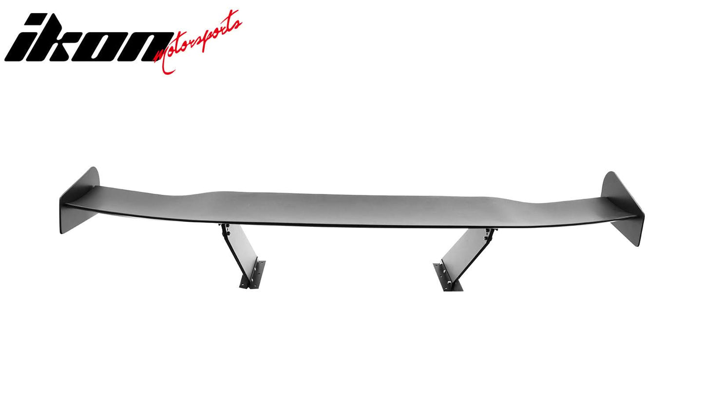 Universal 65'' GT Trunk Spoiler V1 Brackets V4D Legs + V4C Plates ABS