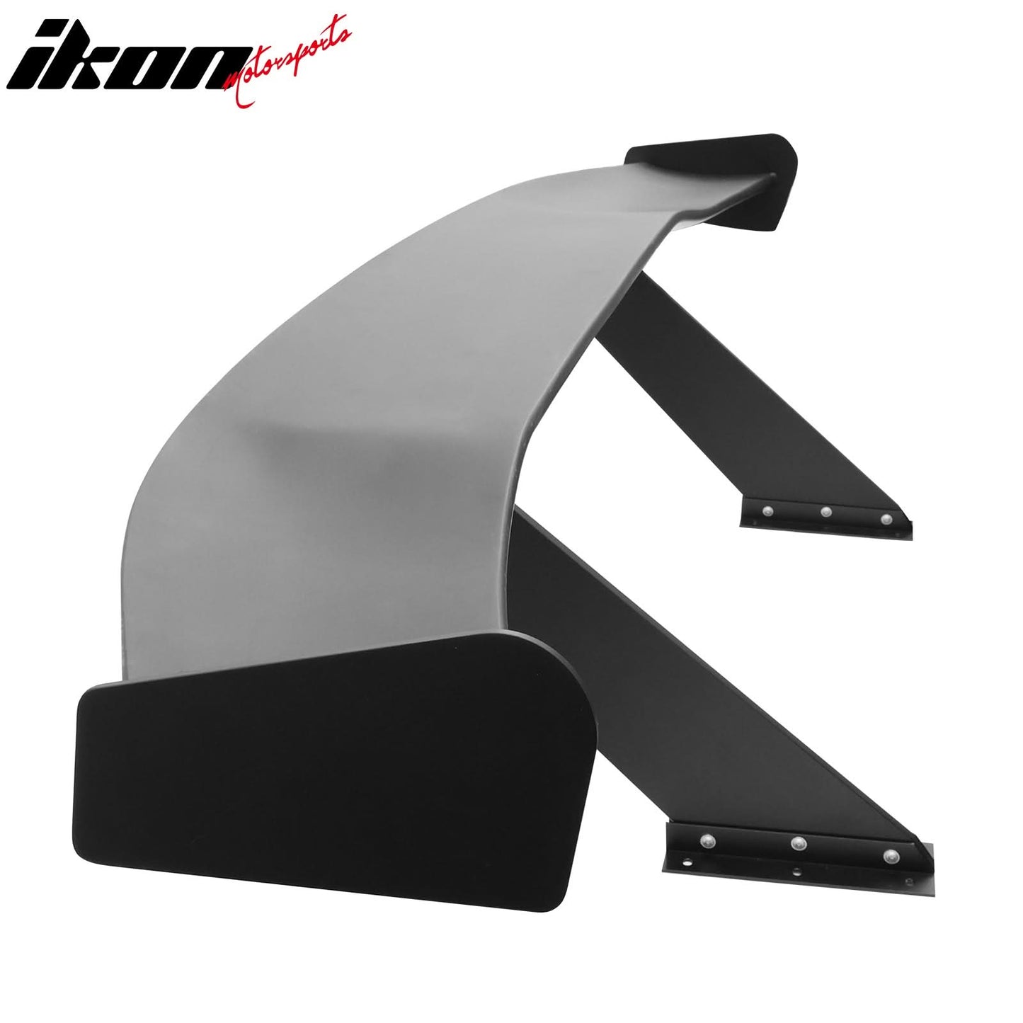 Universal 57'' GT Trunk Spoiler V1 Brackets V4D Legs + V4C Plates ABS