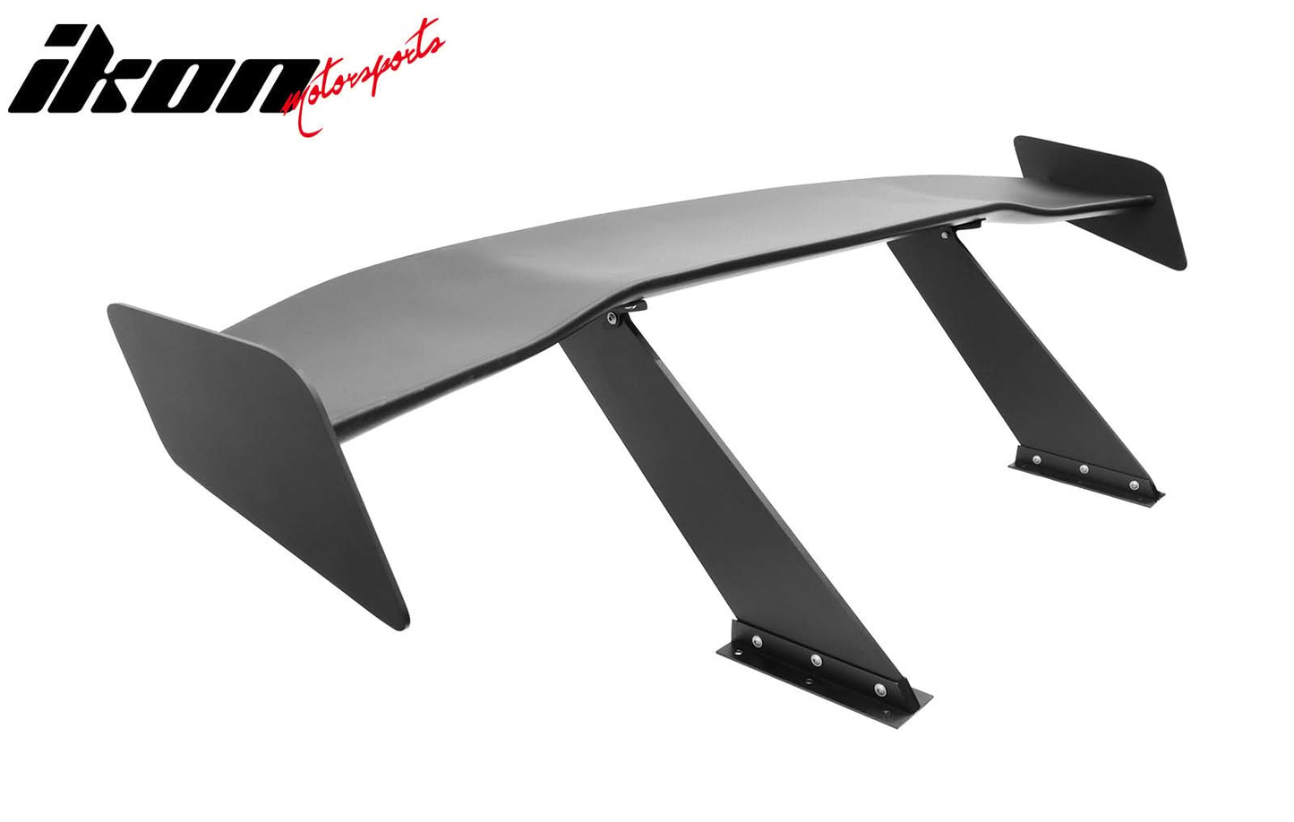 Universal 61'' GT Trunk Spoiler V1 Brackets V4D Legs + Side Plates ABS