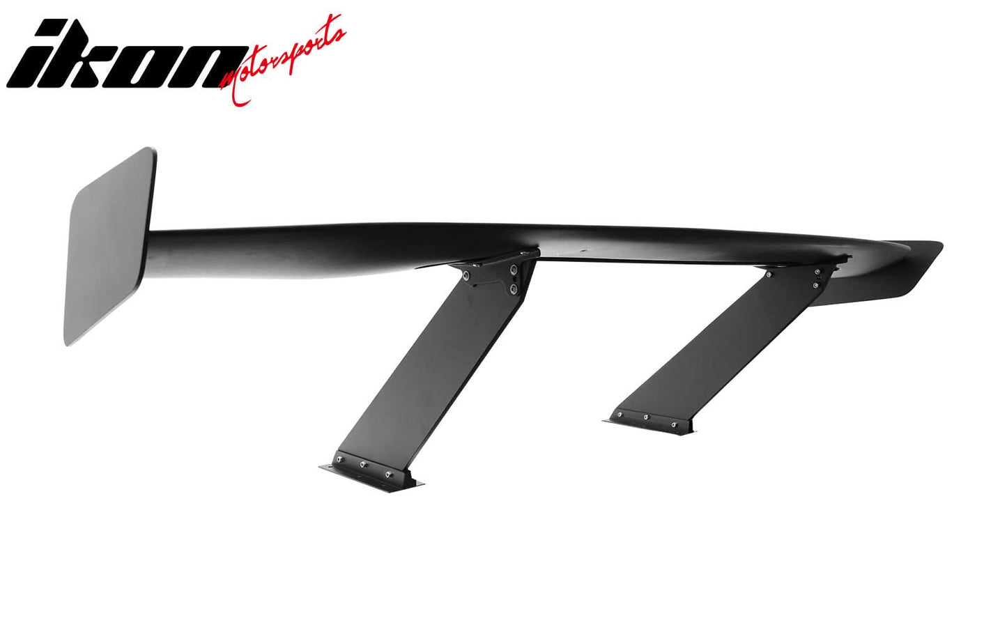 Universal 65'' GT Trunk Spoiler V1 Brackets V4D Legs + Side Plates ABS