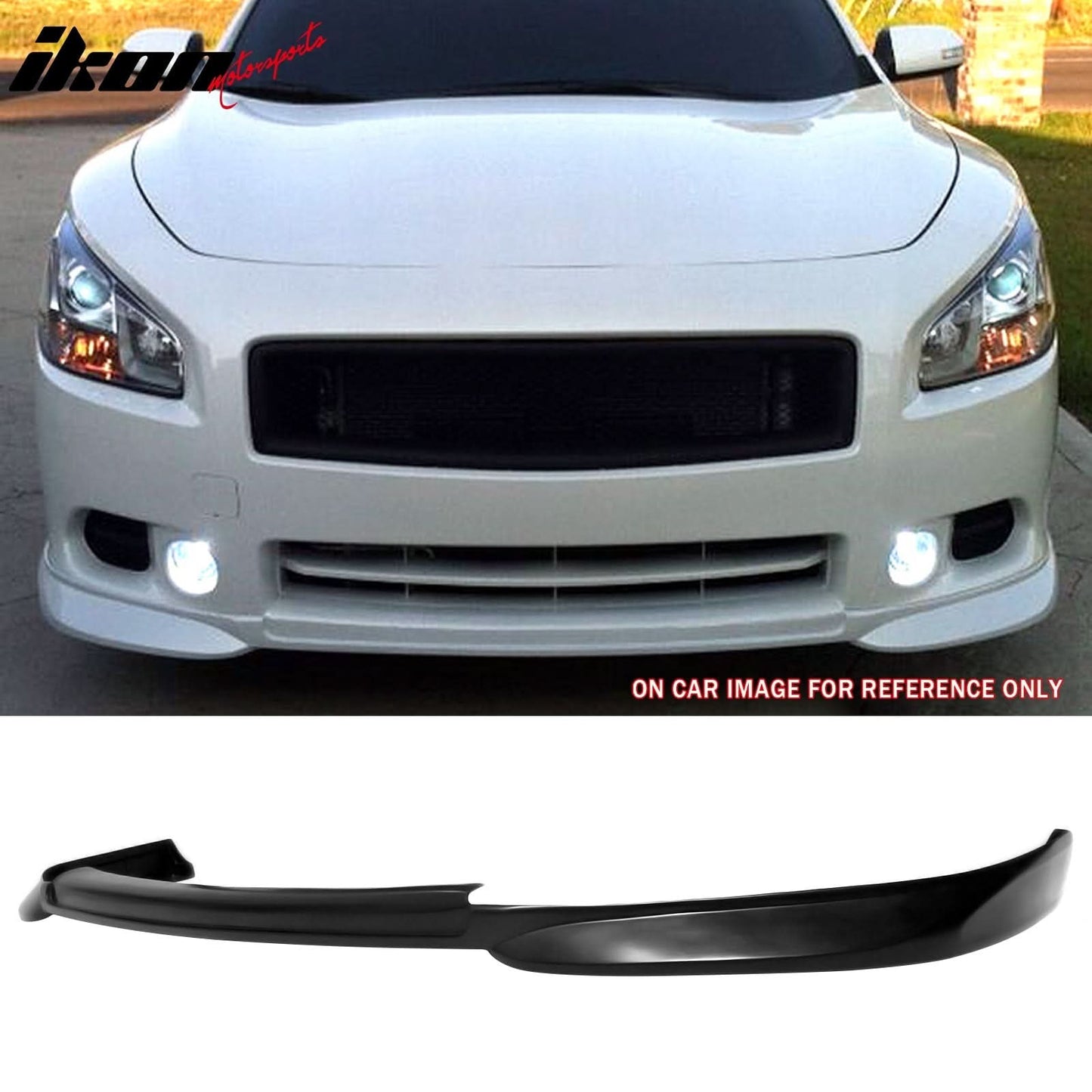 Rear Diffuser & Front Lip For 2009-2015 Nissan Maxima VIP Style Black