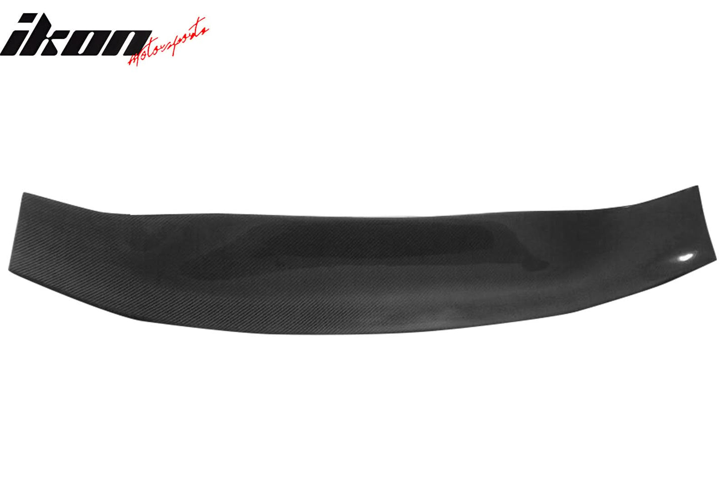 56"Inch GT Style Trunk Spoiler V1 Side Plates V5 Legs 3D Carbon Fiber
