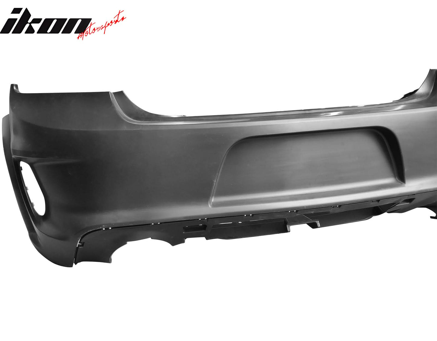 2020-2023 Dodge Charger Rear Bumper Cover + IKON Rear Diffuser Black P