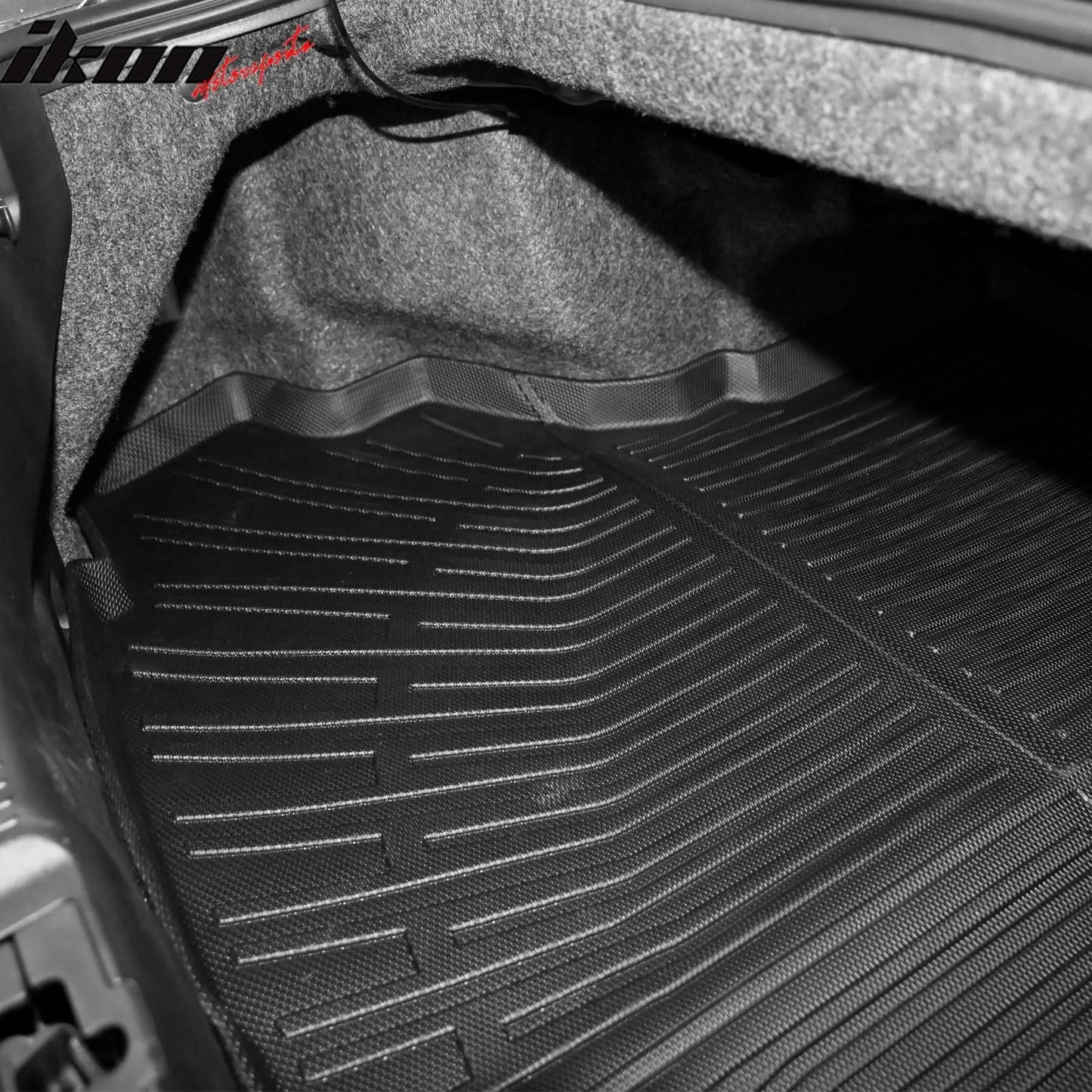 2015-2023 Ford Mustang 3D Floor Mats All Weather Trunk Carpets TPE