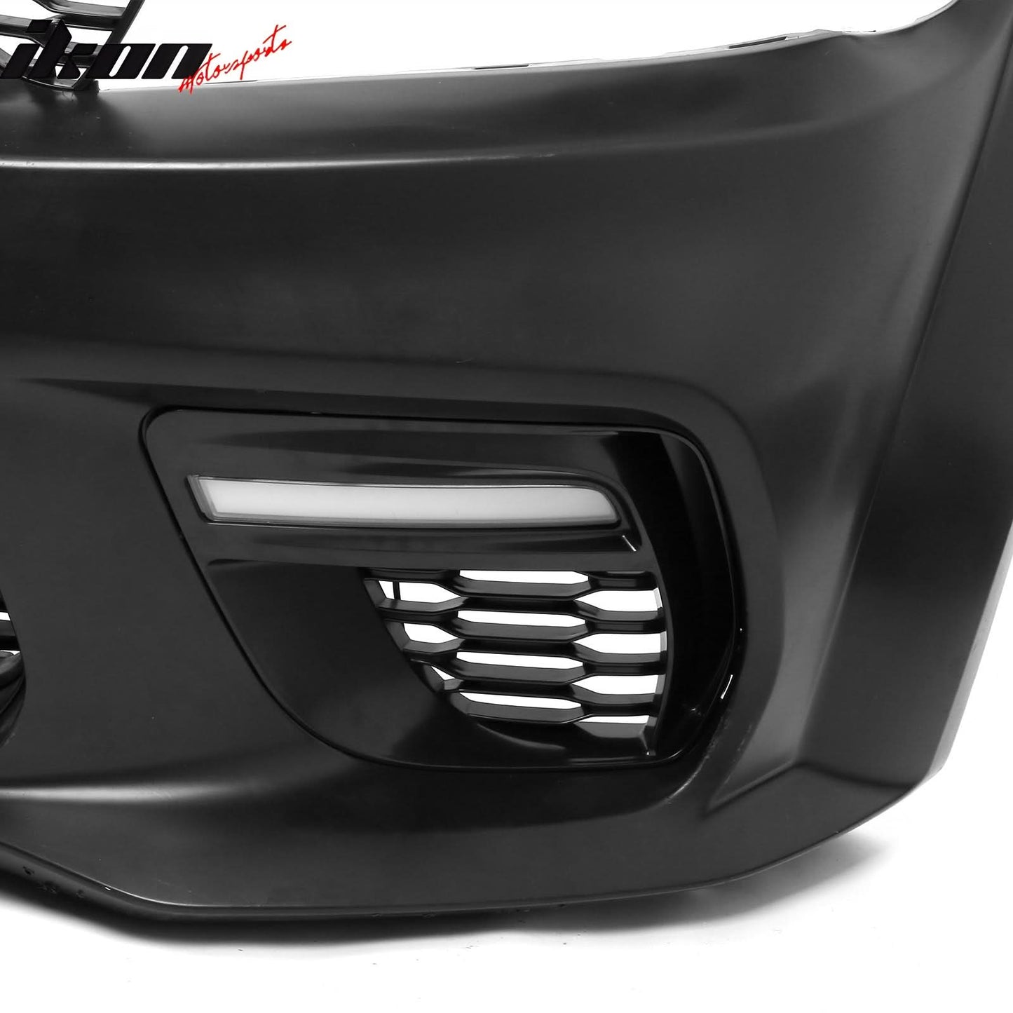 2015-2023 Dodge Charger IKON Matte Black Rear Bumper Cover Diffuer PP