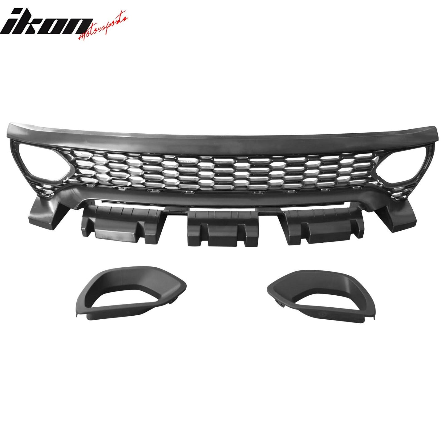 2015-2023 Dodge Charger Widebody SRT Bumper Cover Yellow Lip LED