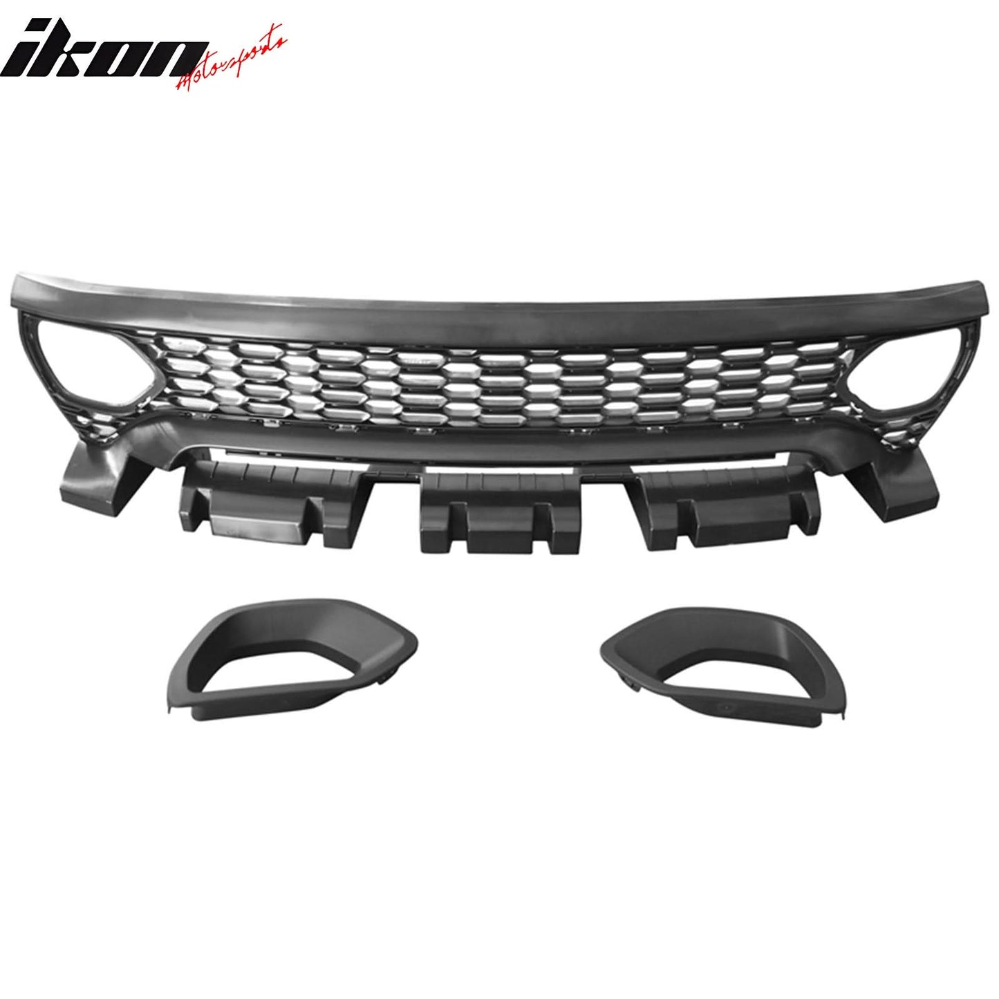 2015-2023 Dodge Charger Widebody SRT Bumper Cover Yellow Lip LED PP