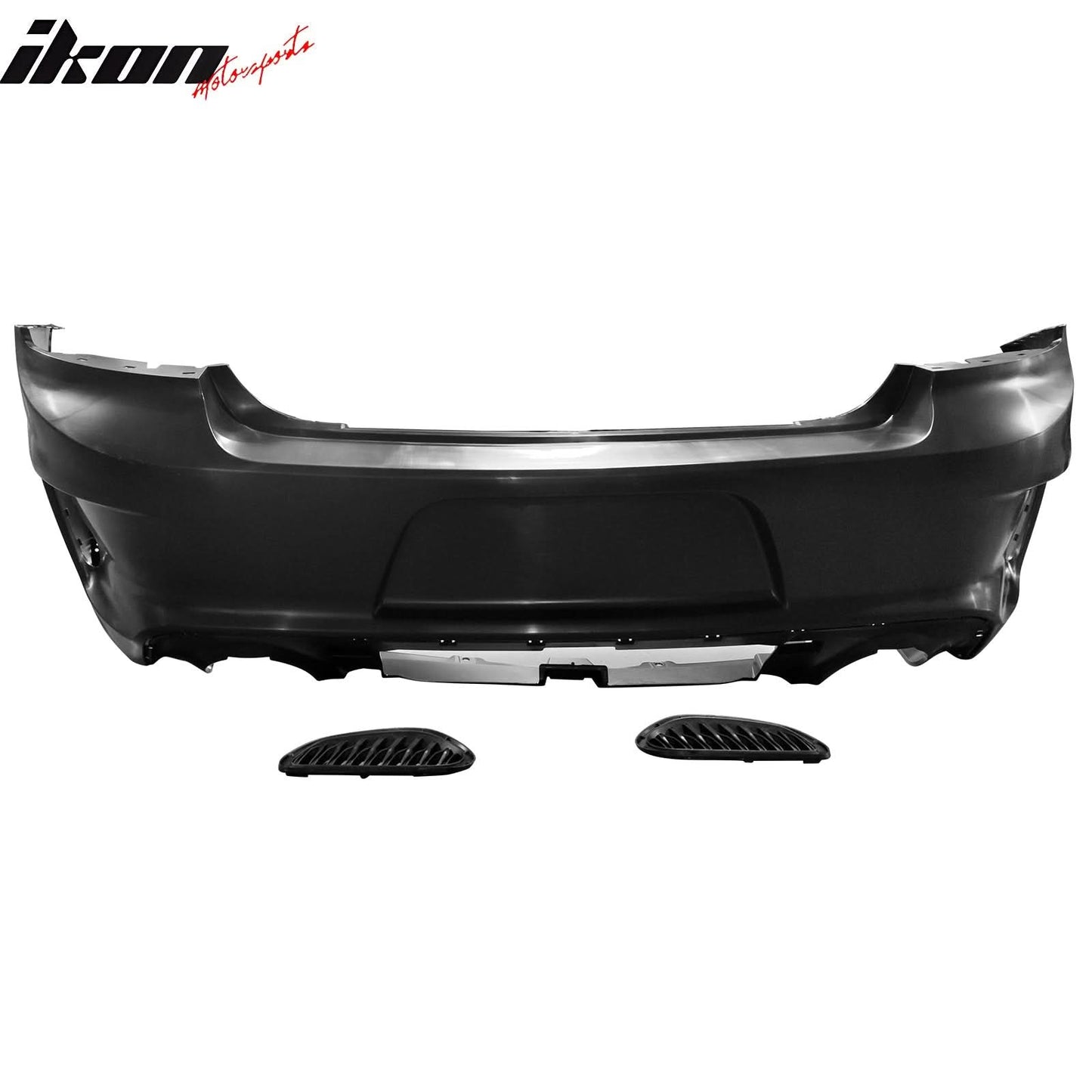 2015-2023 Dodge Charger Widebody SRT Rear Front Bumper Pink Lip PP LED