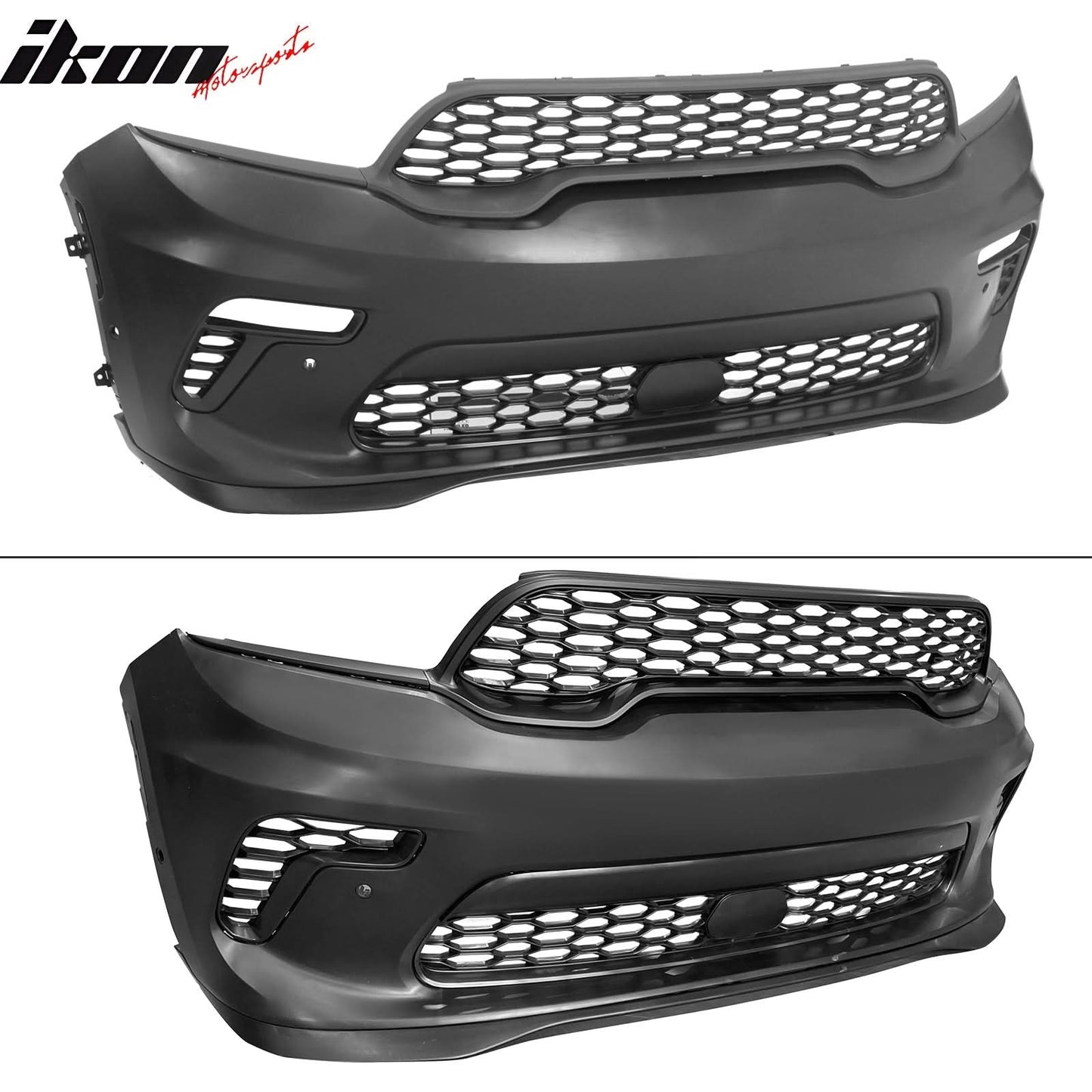 2021-2024 Dodge Durango Front Bumper Cover Hellcat Style w/ Chin Lip
