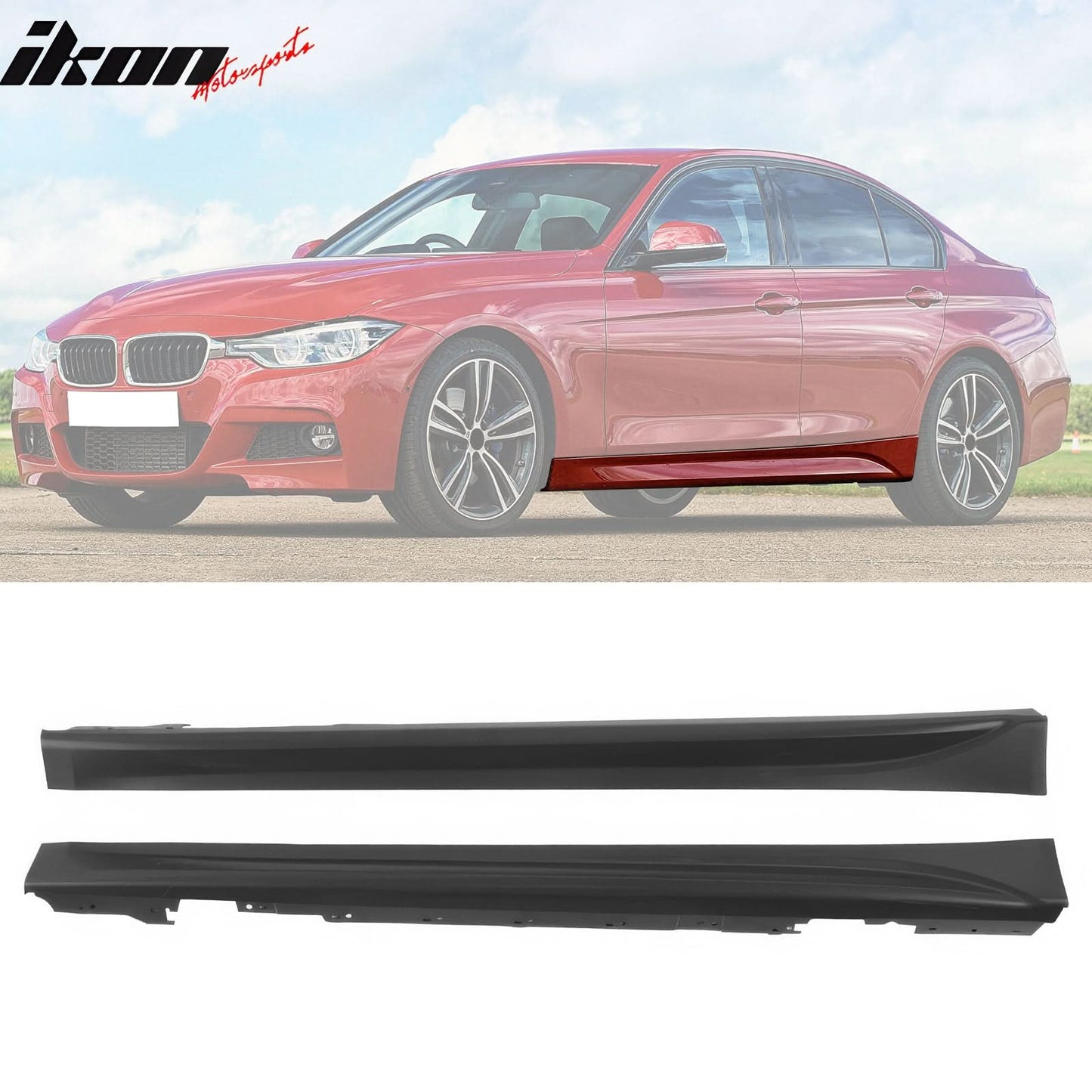 2012-2018 BMW 3-Series F30 M-Tech Side Skirts Front Rear Bumper Covers