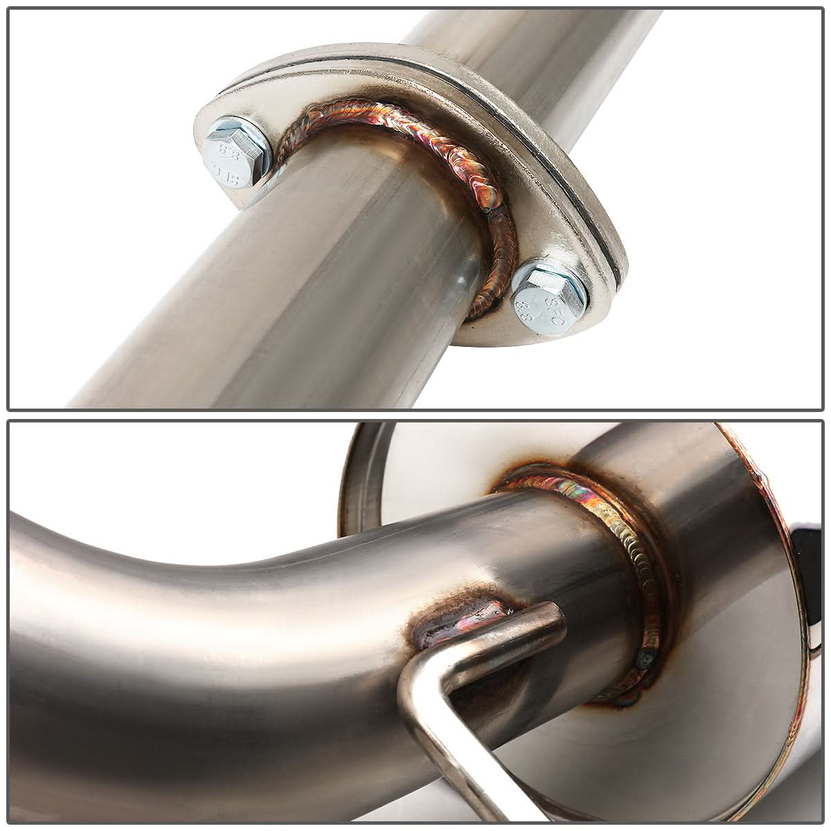 90-93 Acura Integra GS/RS 2 Door Catback Exhaust Single Tip Stainless Steel
