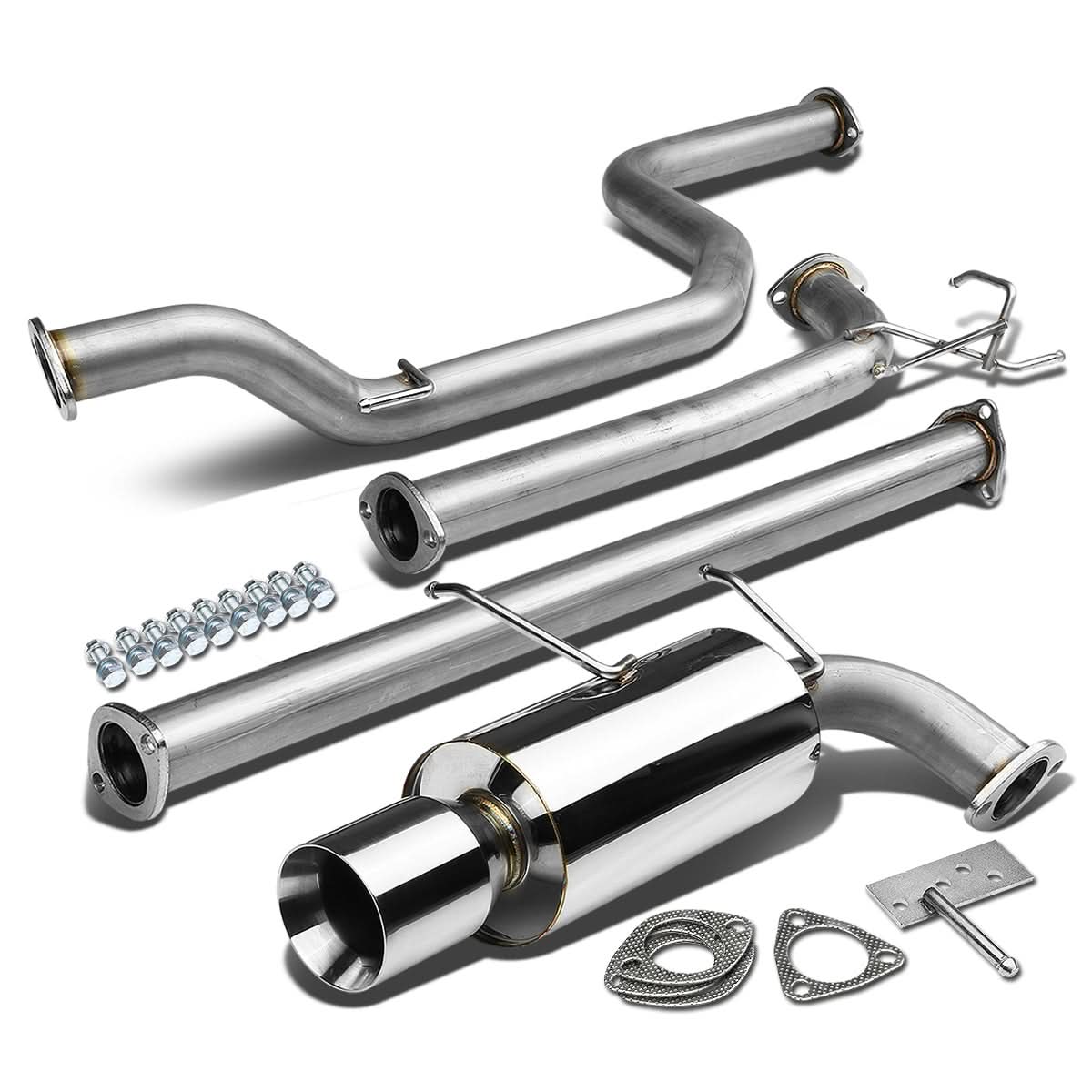 90-93 Acura Integra GS/RS 2 Door Catback Exhaust Stainless Steel