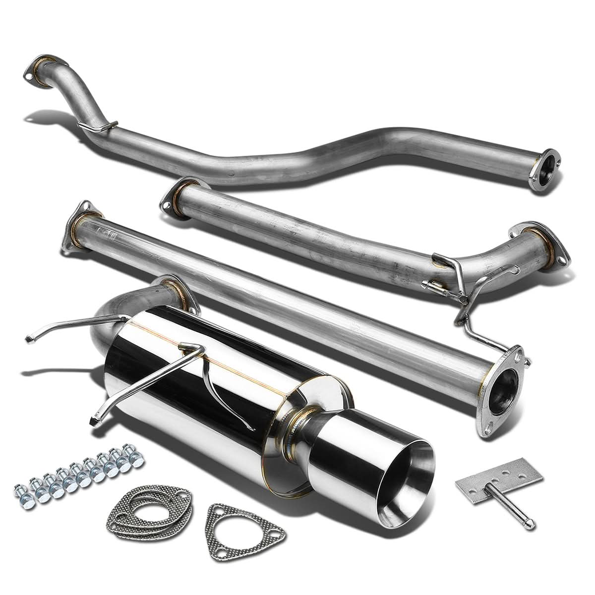 90-93 Acura Integra GS/RS 2 Door Catback Exhaust Stainless Steel