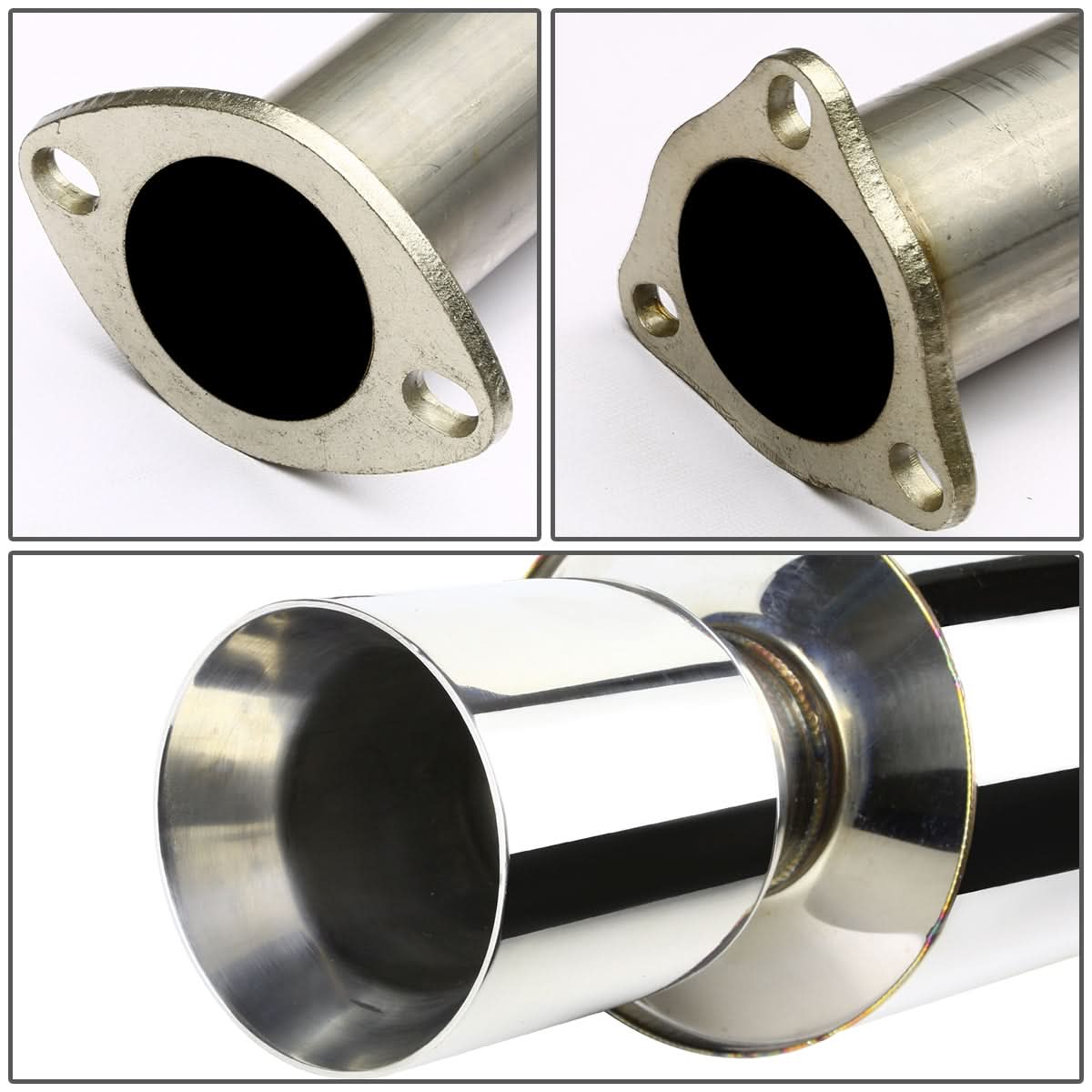 90-93 Acura Integra GS/RS 2 Door Catback Exhaust Stainless Steel