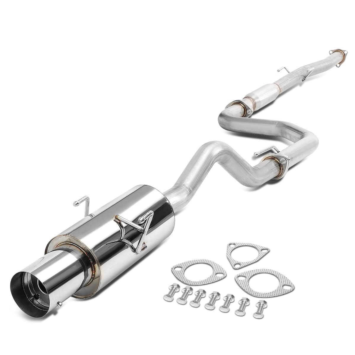 94-01 Acura Integra RS/LS/GS Catback Exhaust Single Tip Stainless Steel