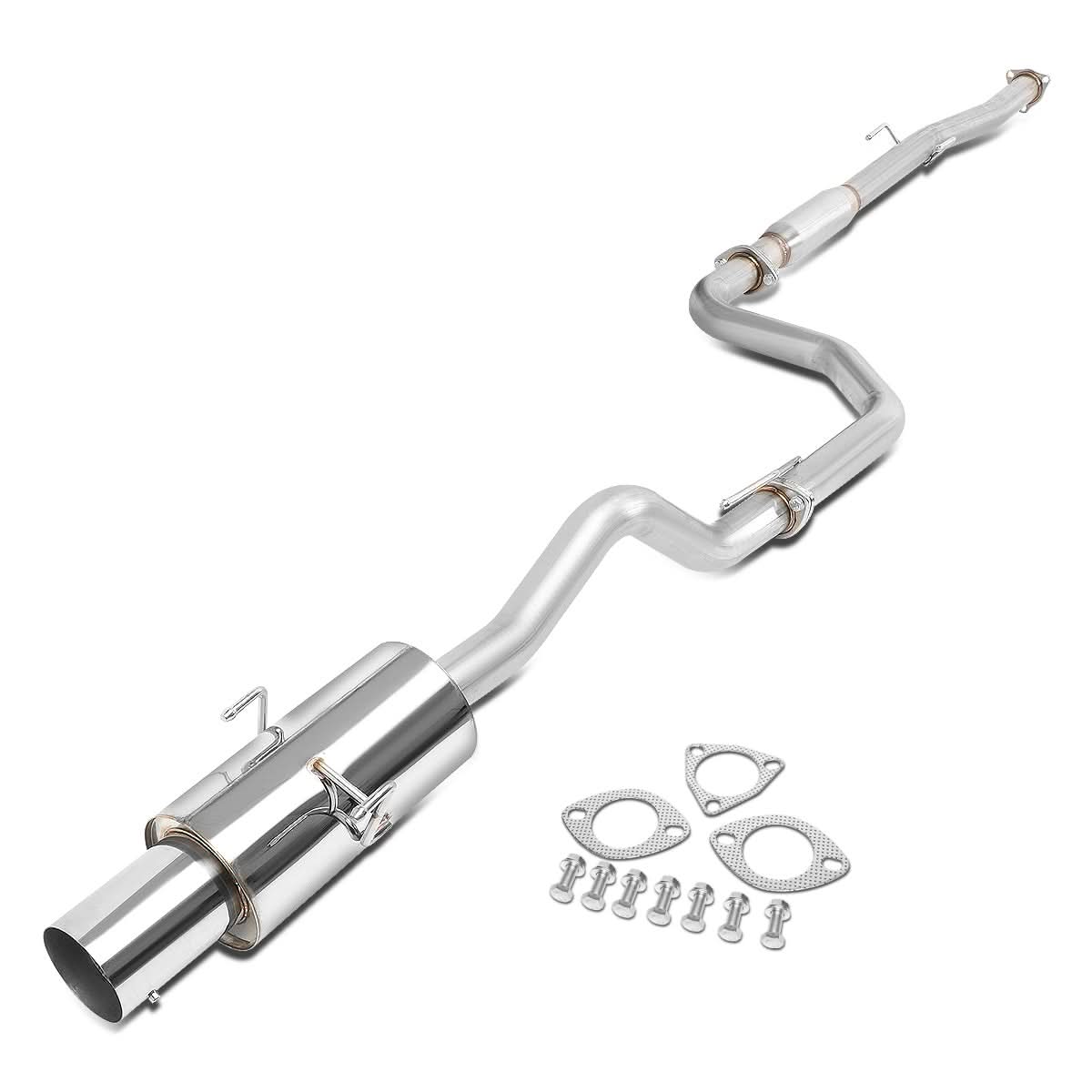 94-01 Acura Integra RS/LS/GS Catback Exhaust Single Tip Stainless Steel