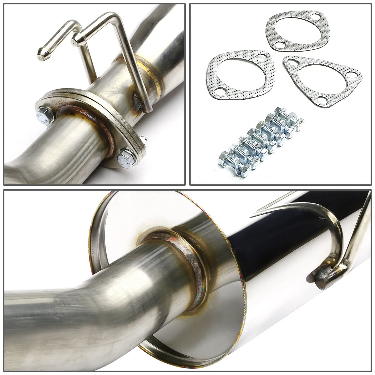 2002-2006 Acura RSX Catback Exhaust System Stainless Steel