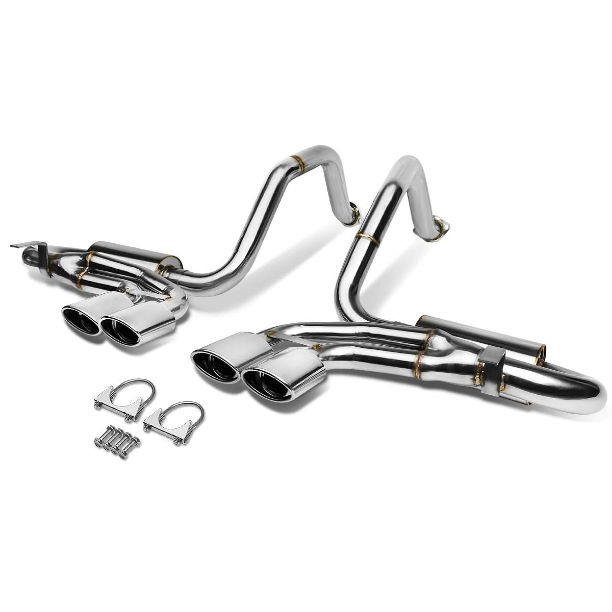 1997-2004 Chevrolet Corvette C5 Catback Exhaust Stainless Steel