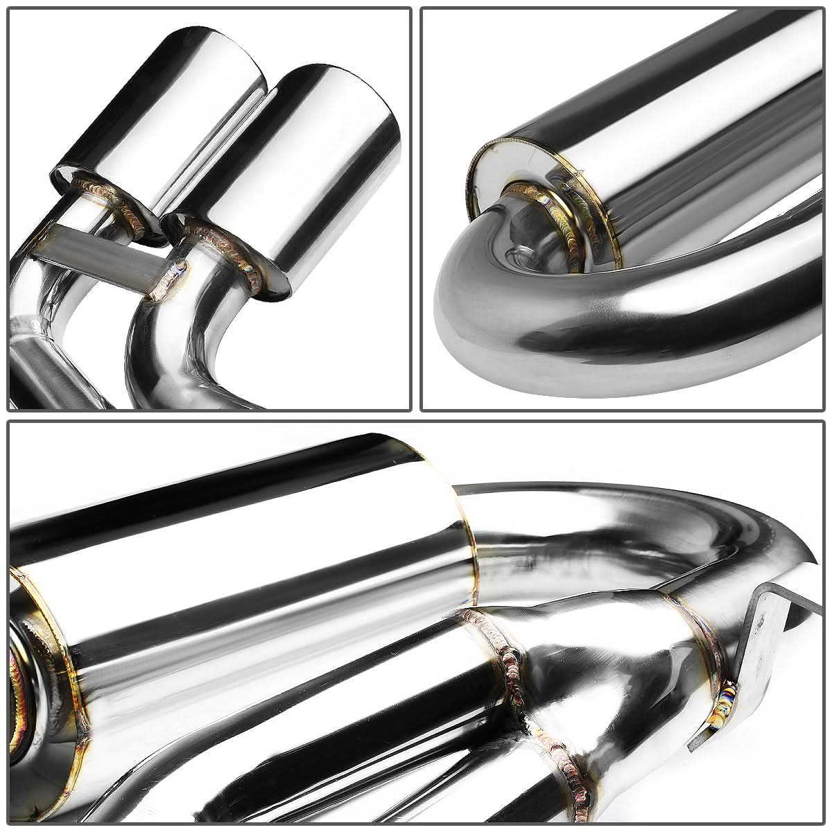 1997-2004 Chevrolet Corvette C5 Catback Exhaust Stainless Steel