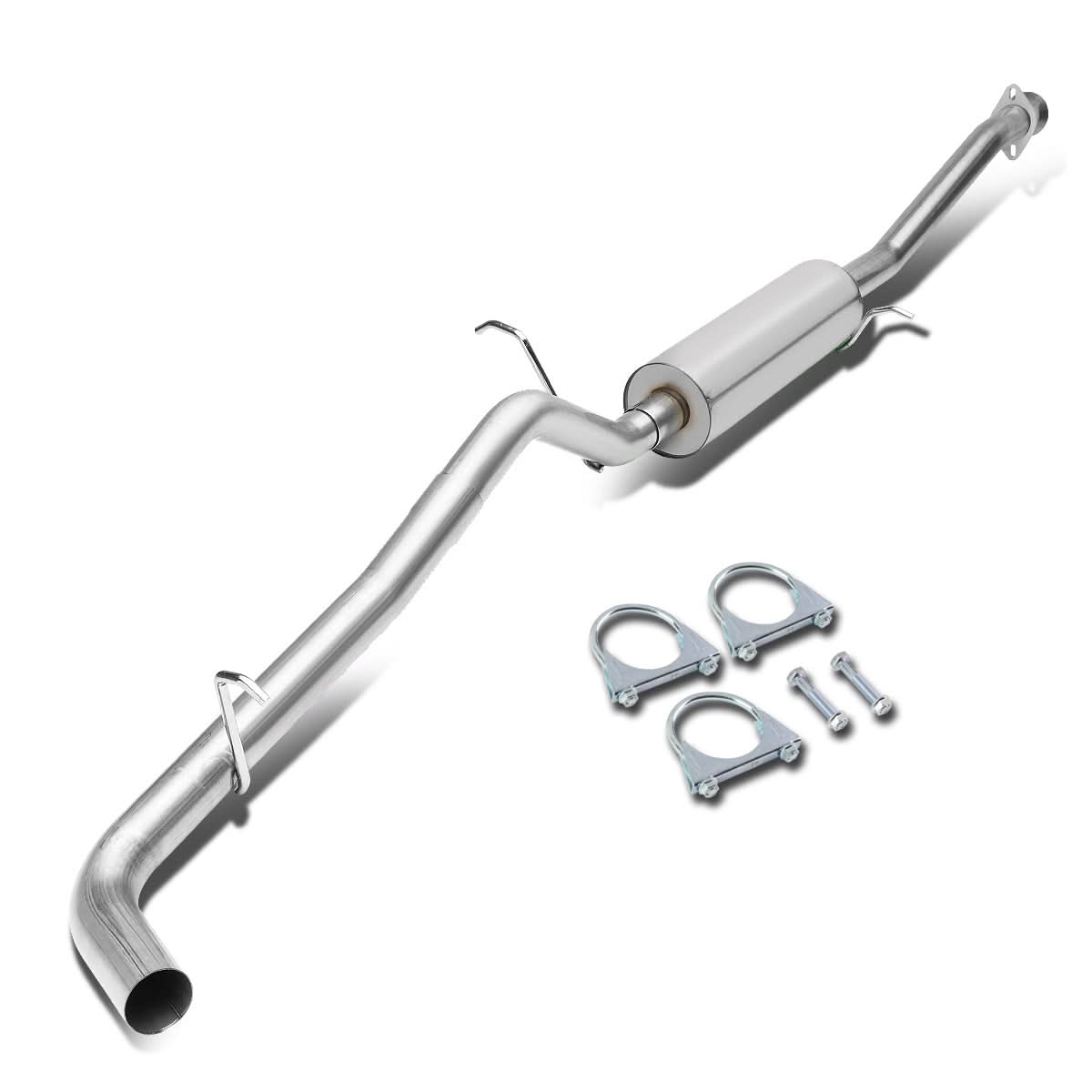 2004-2012 Chevrolet Colorado Single Catback Exhaust System - Stainless Steel