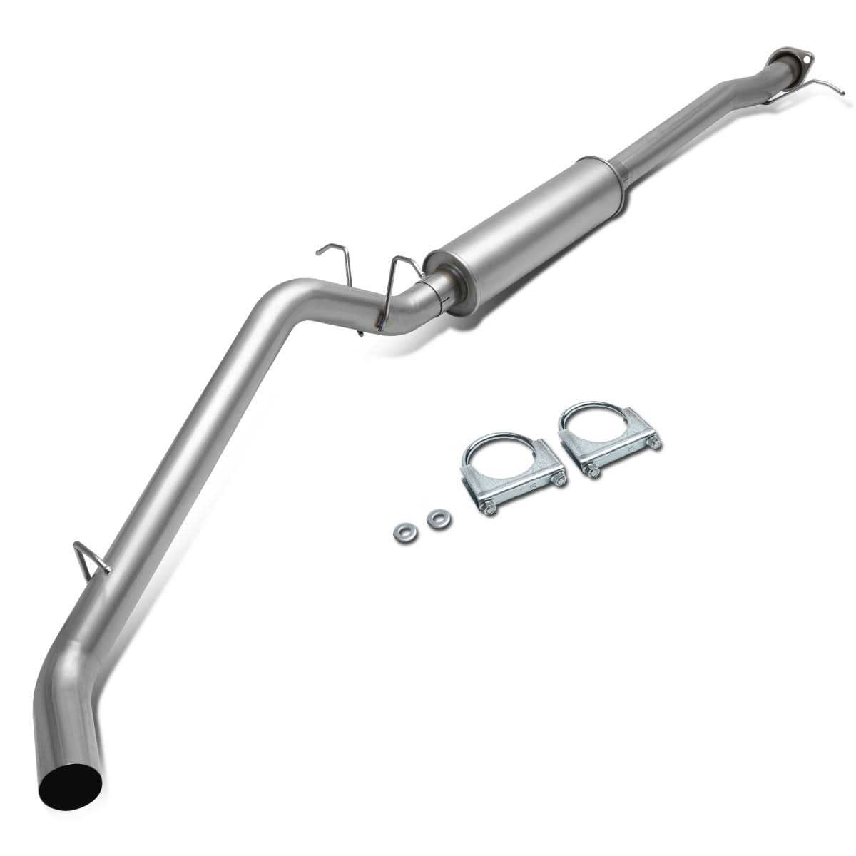 2015-2016 Chevrolet Colorado Single Tip Catback Exhaust Stainless Steel