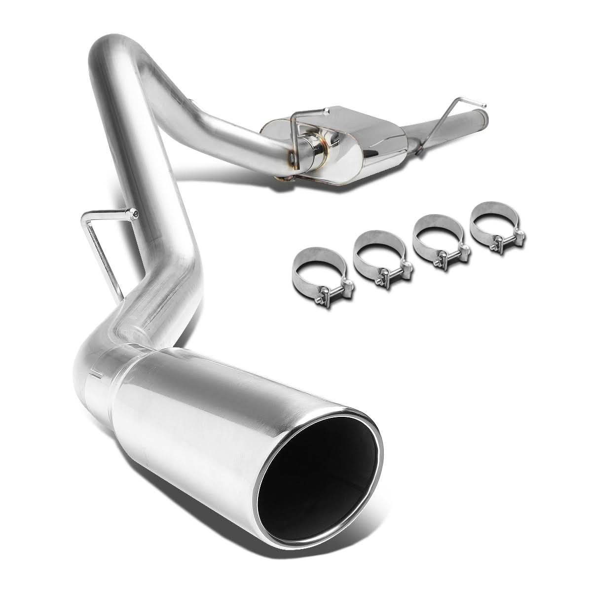 07-13 Chevrolet Silverado / GMC Sierra Catback Exhaust Stainless Steel