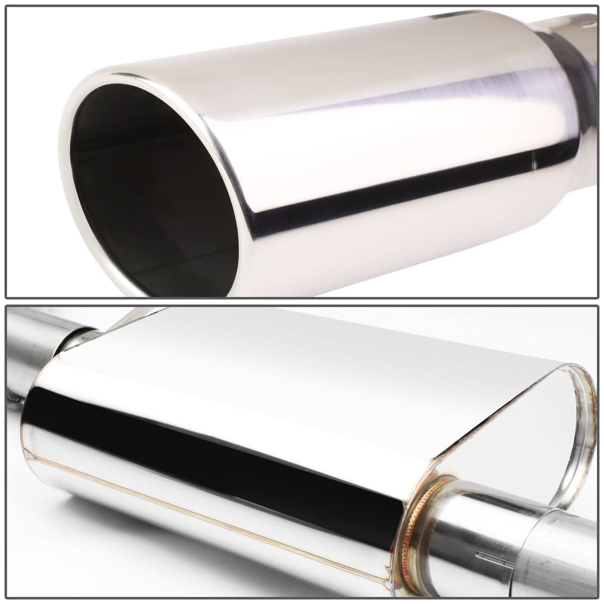 07-13 Chevrolet Silverado / GMC Sierra Catback Exhaust Stainless Steel