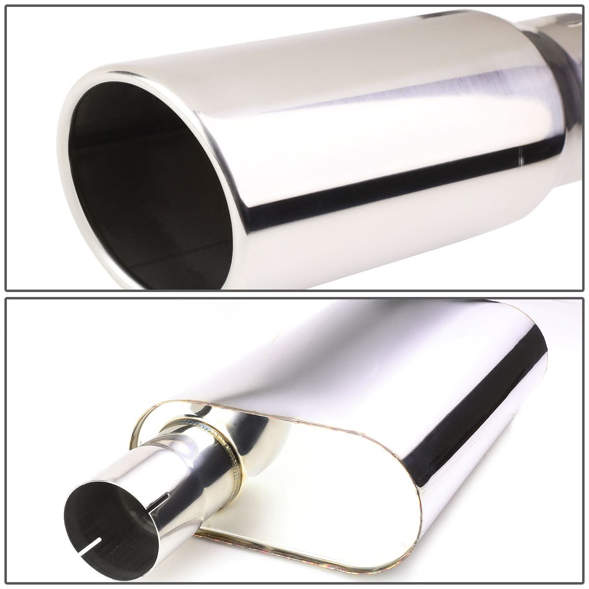 07-13 Chevrolet Silverado/GMC Sierra 1500 Cat-Back Exhaust - Stainless Steel