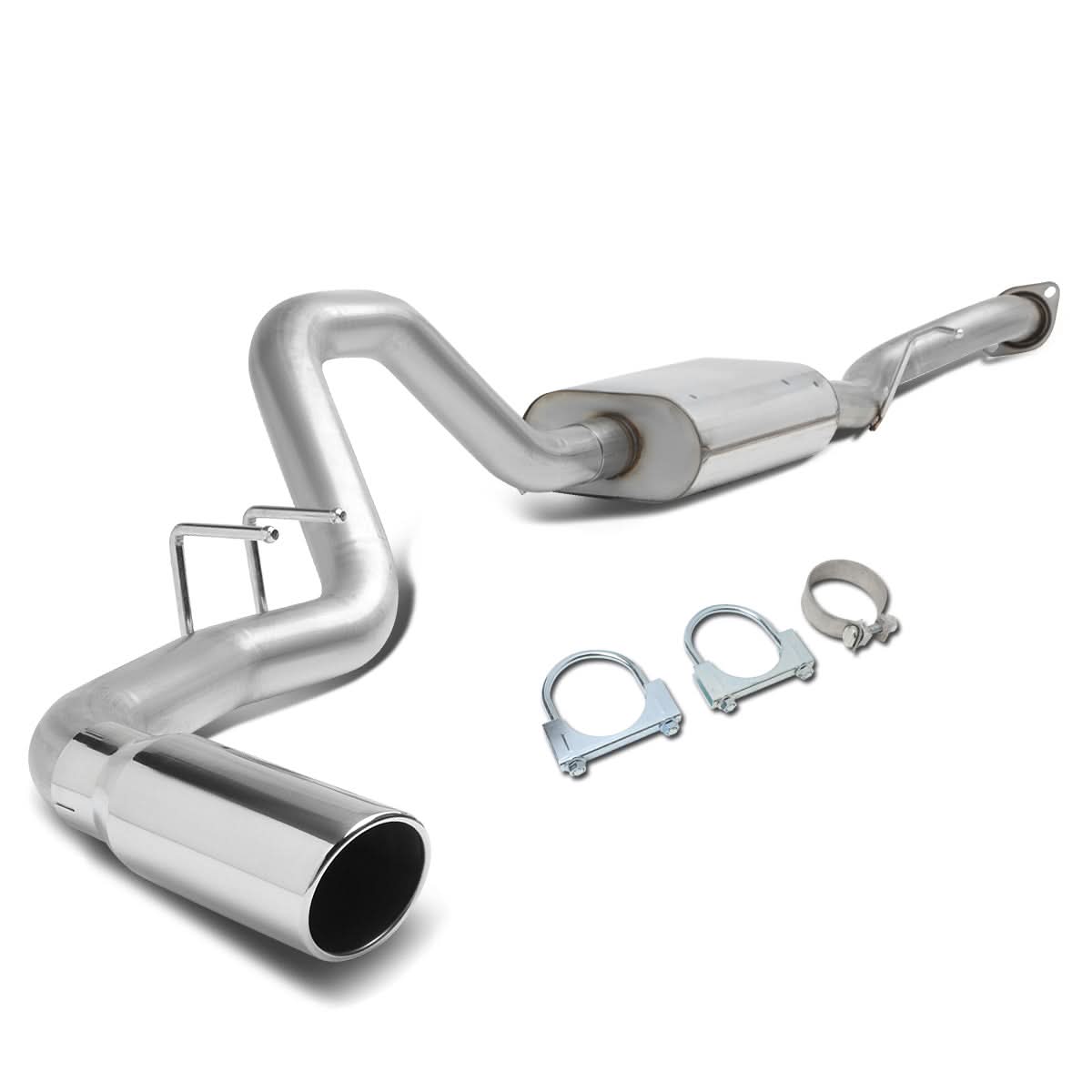 99-07 Chevrolet Silverado/GMC Sierra Catback Exhaust Stainless Steel