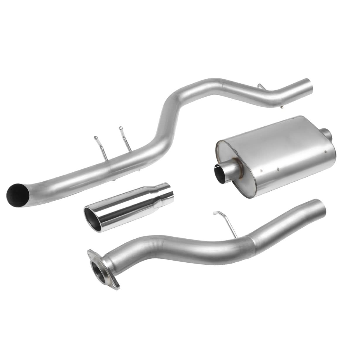 99-07 Chevrolet Silverado/GMC Sierra Catback Exhaust Stainless Steel
