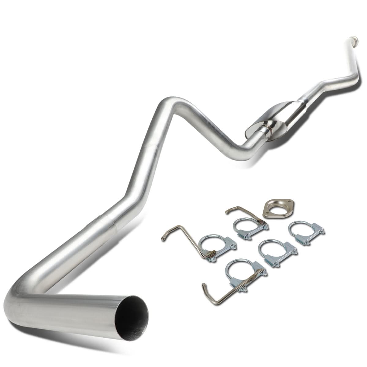99-06 Chevrolet Silverado GMC Sierra 1500 Catback Exhaust Stainless Steel