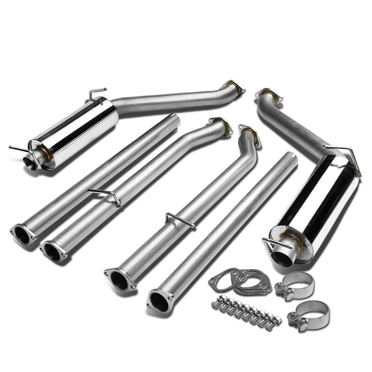 2011-2014 Dodge Charger 3.6L V6 Dual Tip Catback Exhaust - Stainless Steel