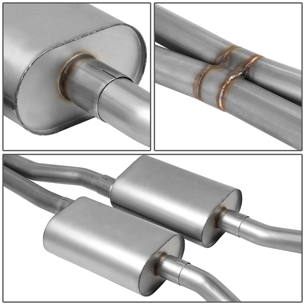 2015-2018 Dodge Challenger 5.7L V8 Catback Exhaust System Stainless Steel