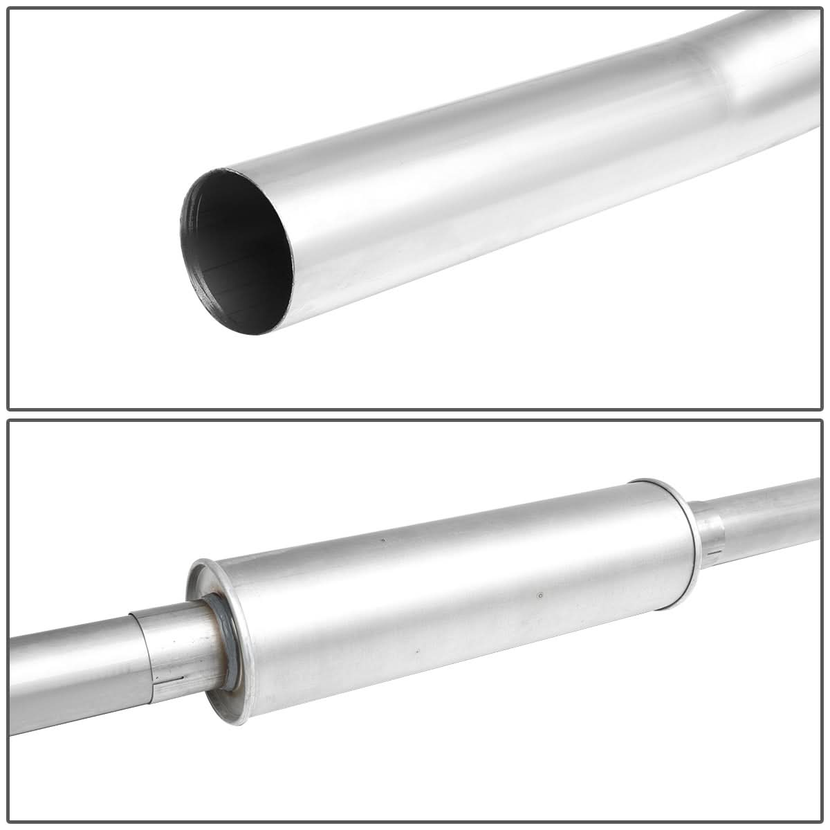 2008-2012 Dodge Dakota Catback Exhaust Single Tip Stainless Steel