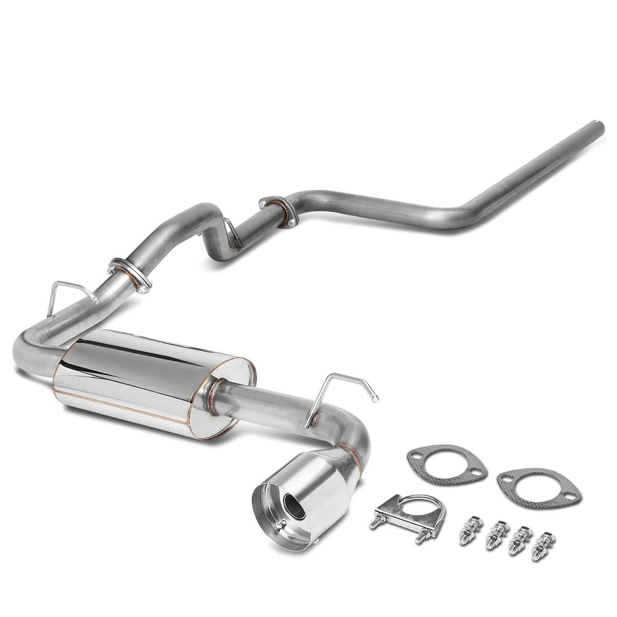 2000-2005 Dodge Neon Single Tip Catback Exhaust Stainless Steel