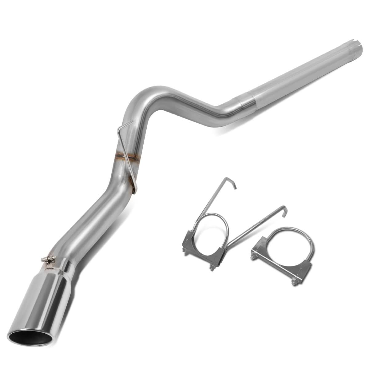 07-09 Dodge Ram 2500/3500 6.7L Diesel Catback Exhaust Single Tip Stainless Steel