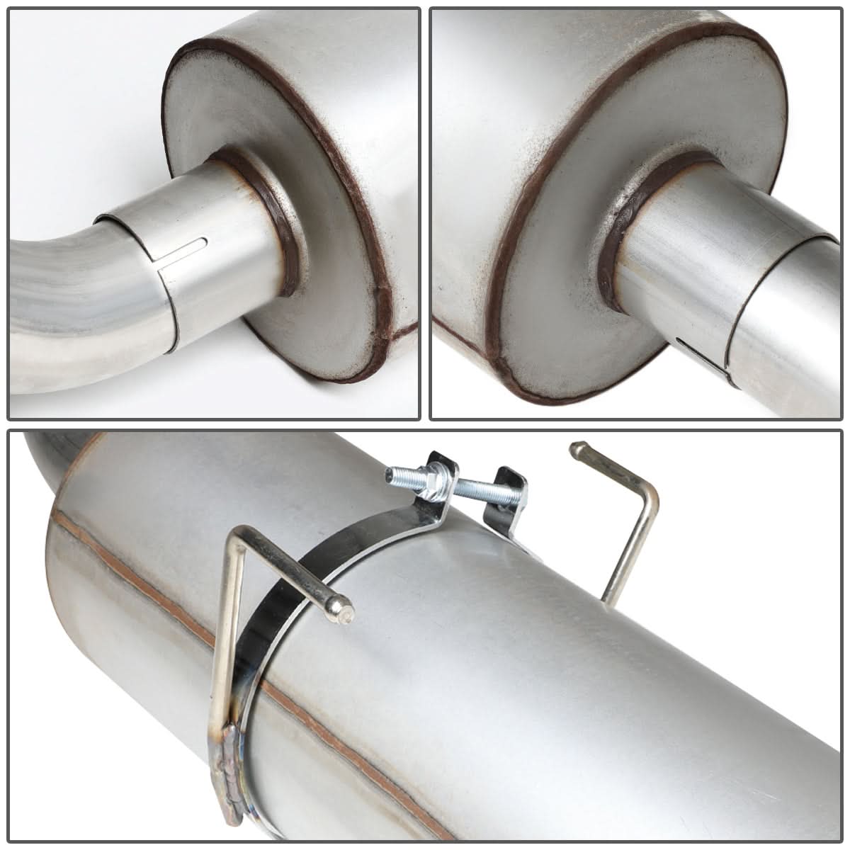 2004-2005 Dodge Ram 5.7L Catback Exhaust System Stainless Steel