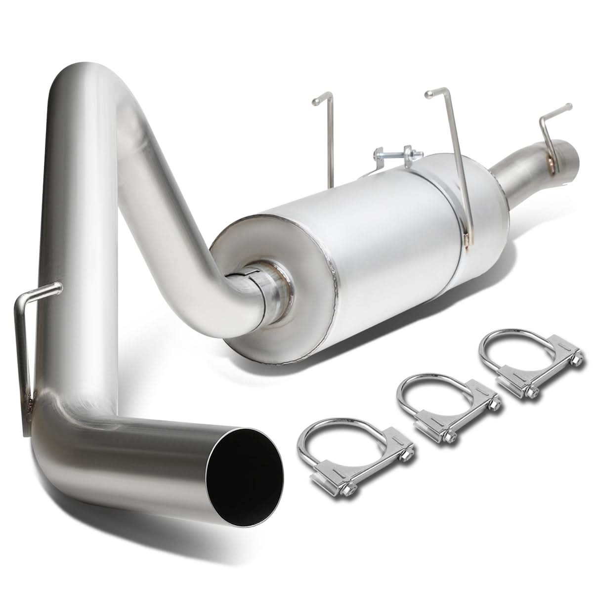 06-08 Dodge Ram 5.7L Catback Exhaust - Stainless Steel Single Tip