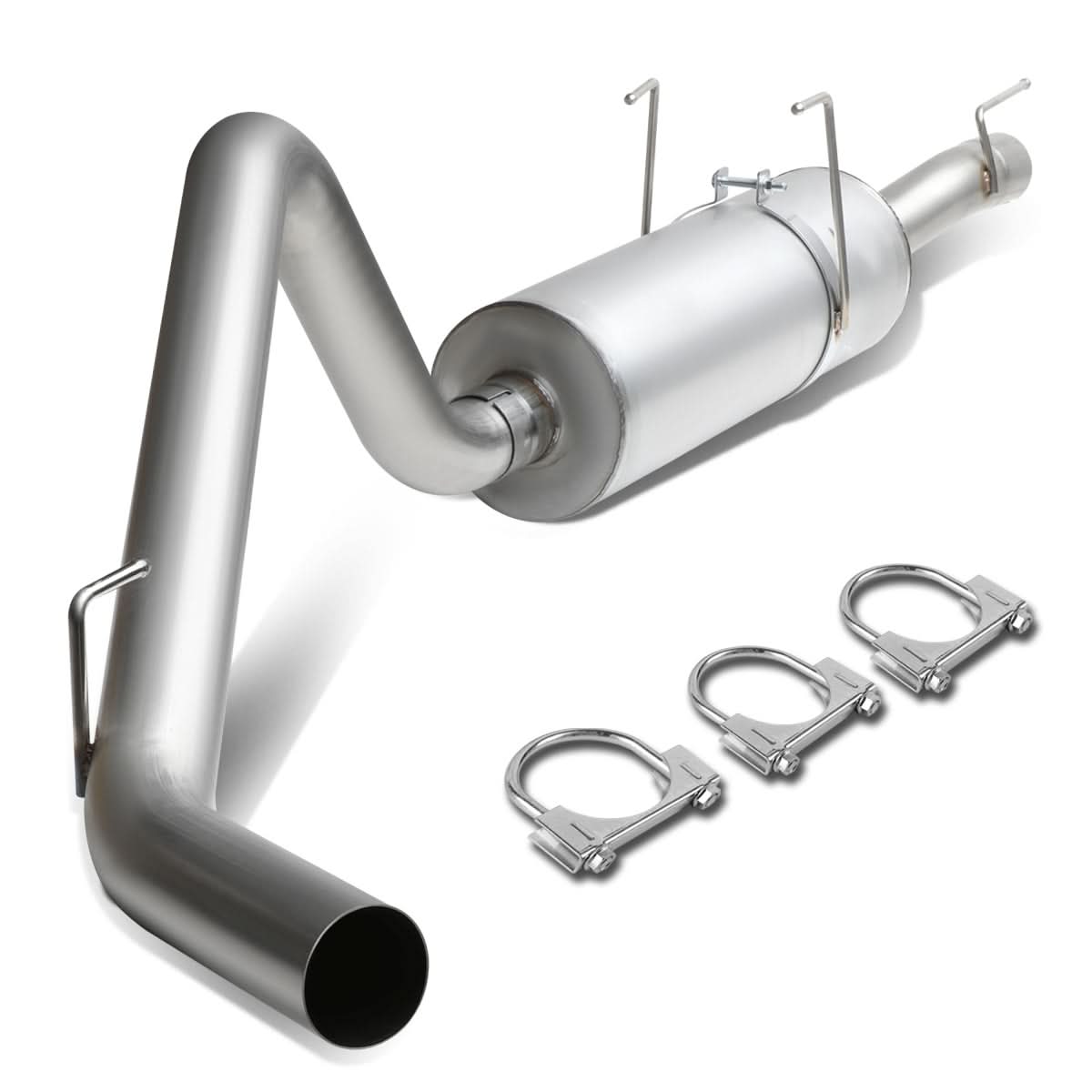 06-08 Dodge Ram 5.7L Catback Exhaust - Stainless Steel Single Tip