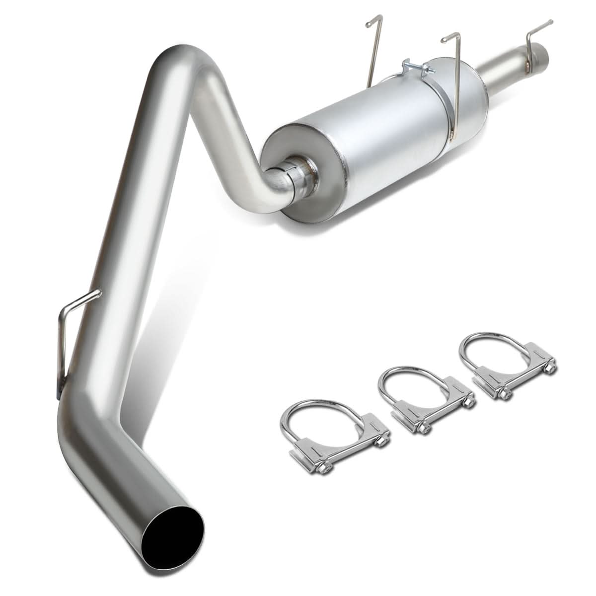 06-08 Dodge Ram 5.7L Catback Exhaust - Stainless Steel Single Tip