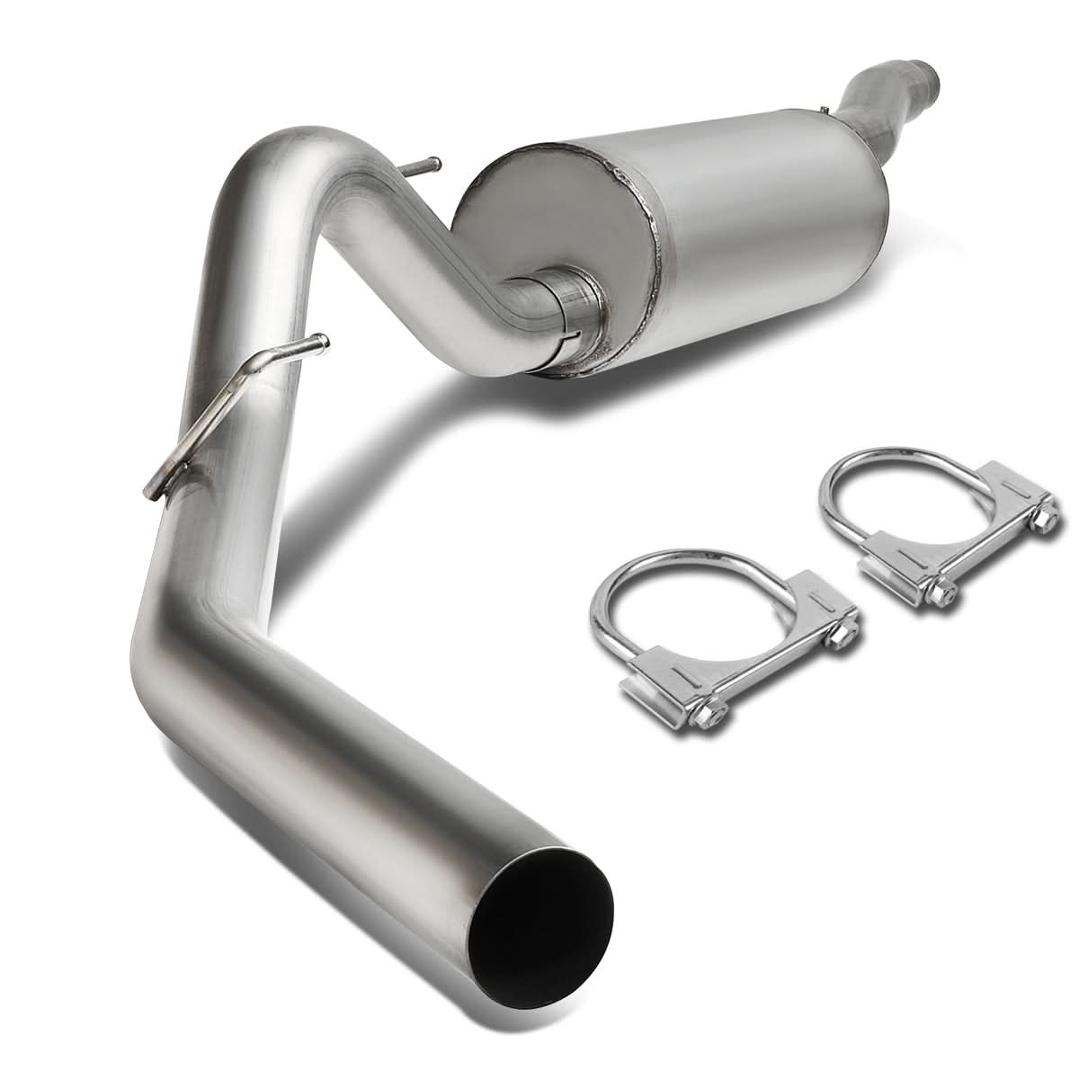 2009-2010 Ford F-150 Single Tip Catback Exhaust Stainless Steel