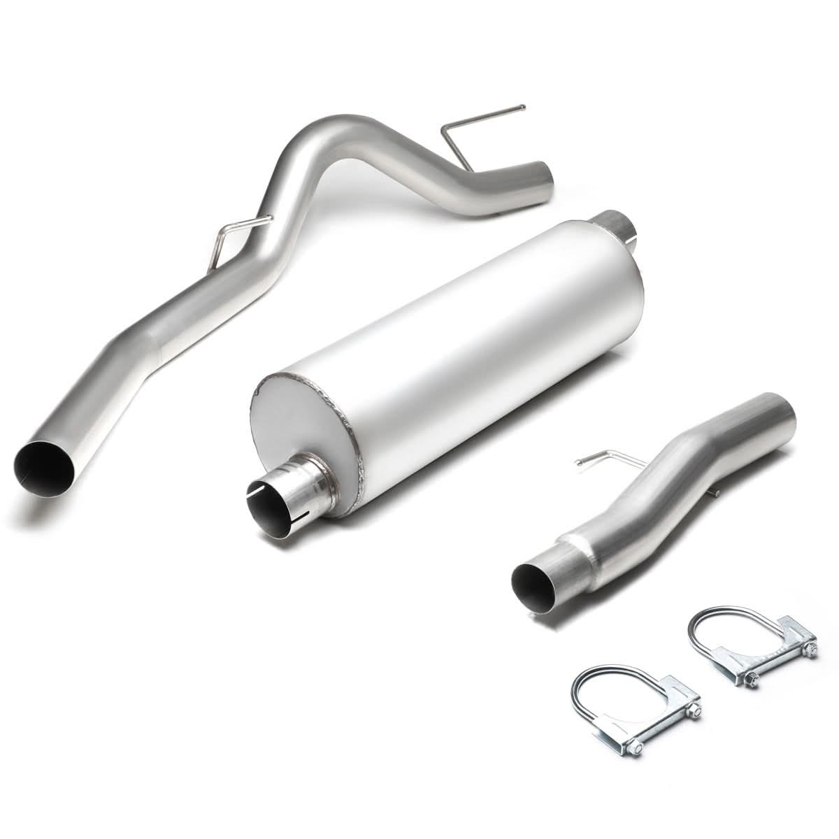 2009-2010 Ford F-150 Single Tip Catback Exhaust Stainless Steel