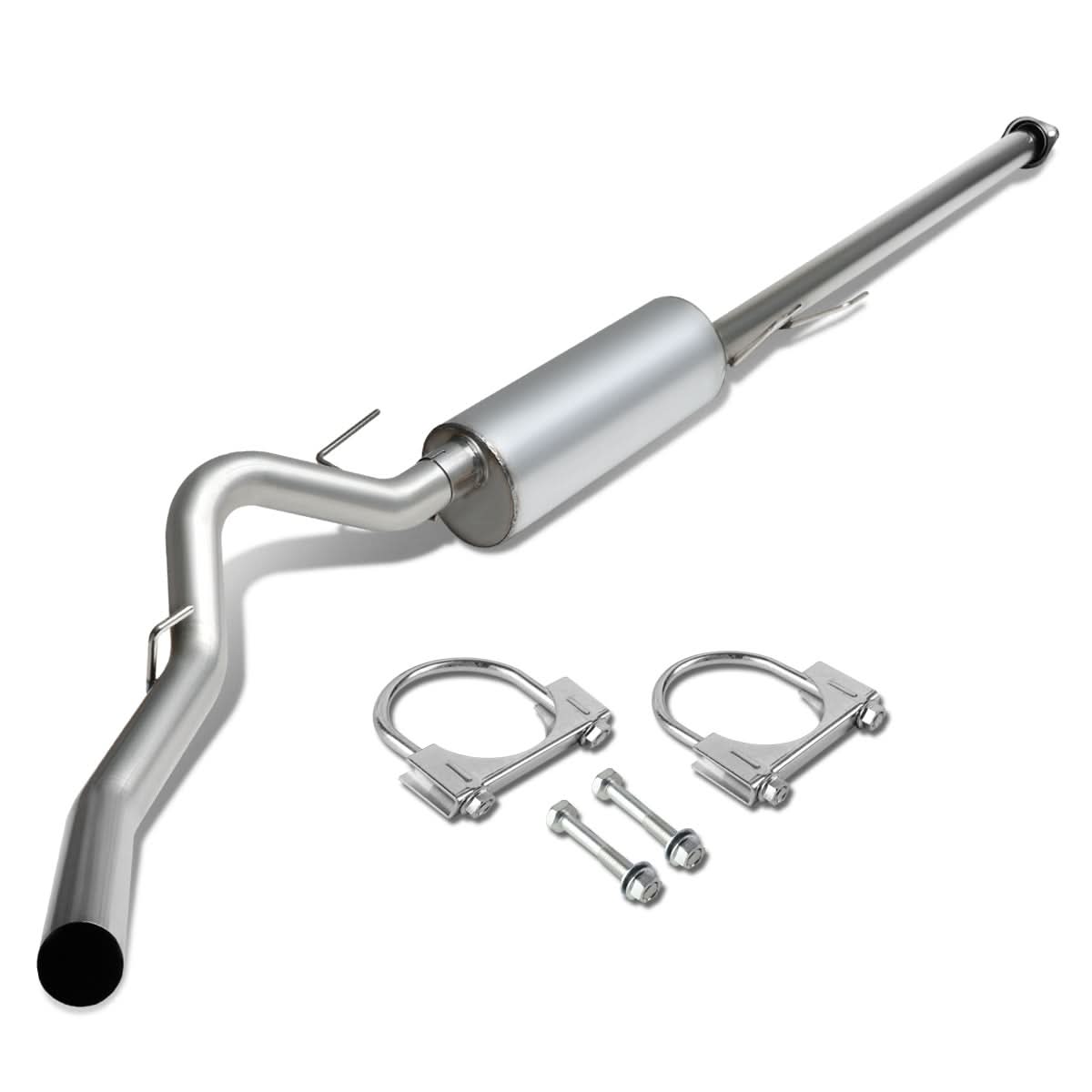 2011-2014 Ford F-150 Single Tip Catback Exhaust Stainless Steel