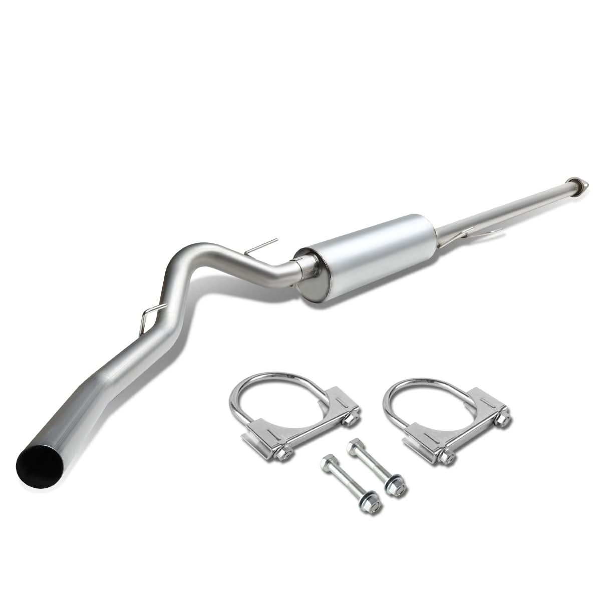2011-2014 Ford F-150 Single Tip Catback Exhaust Stainless Steel