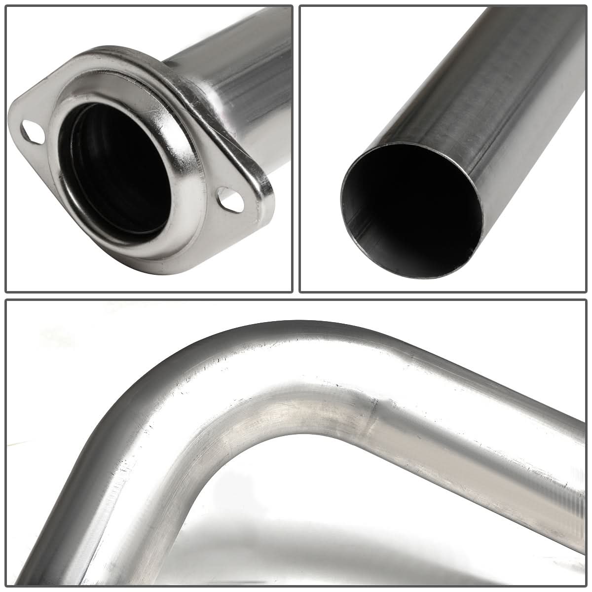 2011-2014 Ford F-150 3.5L Crew Cab Catback Exhaust Single Tip Stainless Steel
