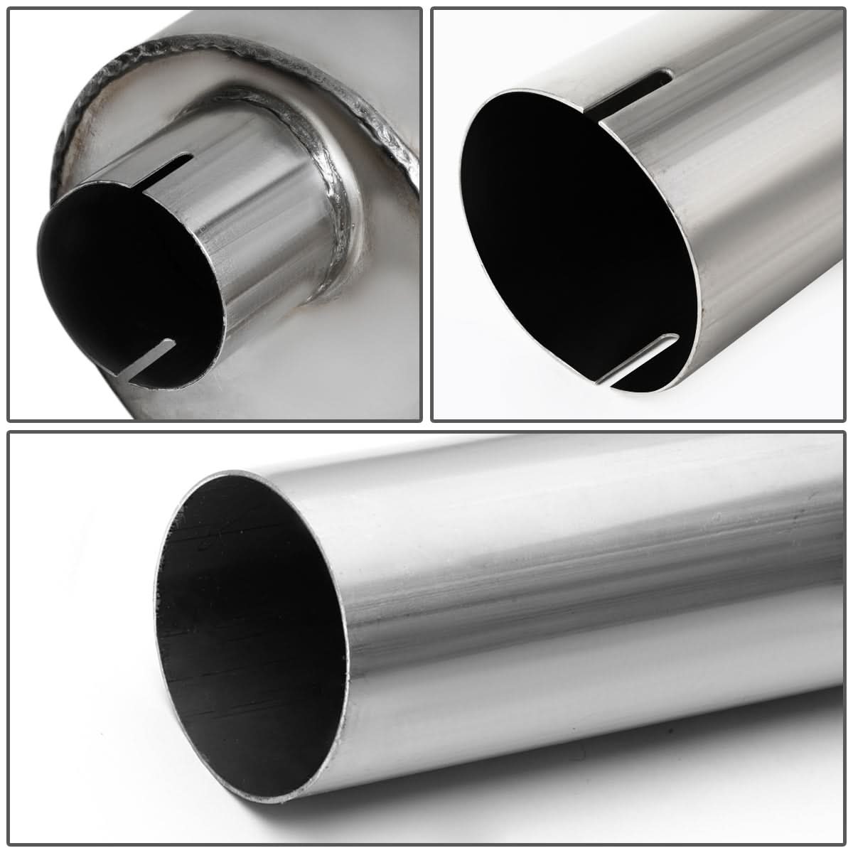 10-14 Ford F-150 6.2L Extended Cab Single Tip Catback Exhaust - Stainless Steel